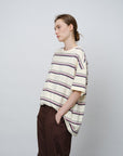 Striped Colorblock T-Shirt