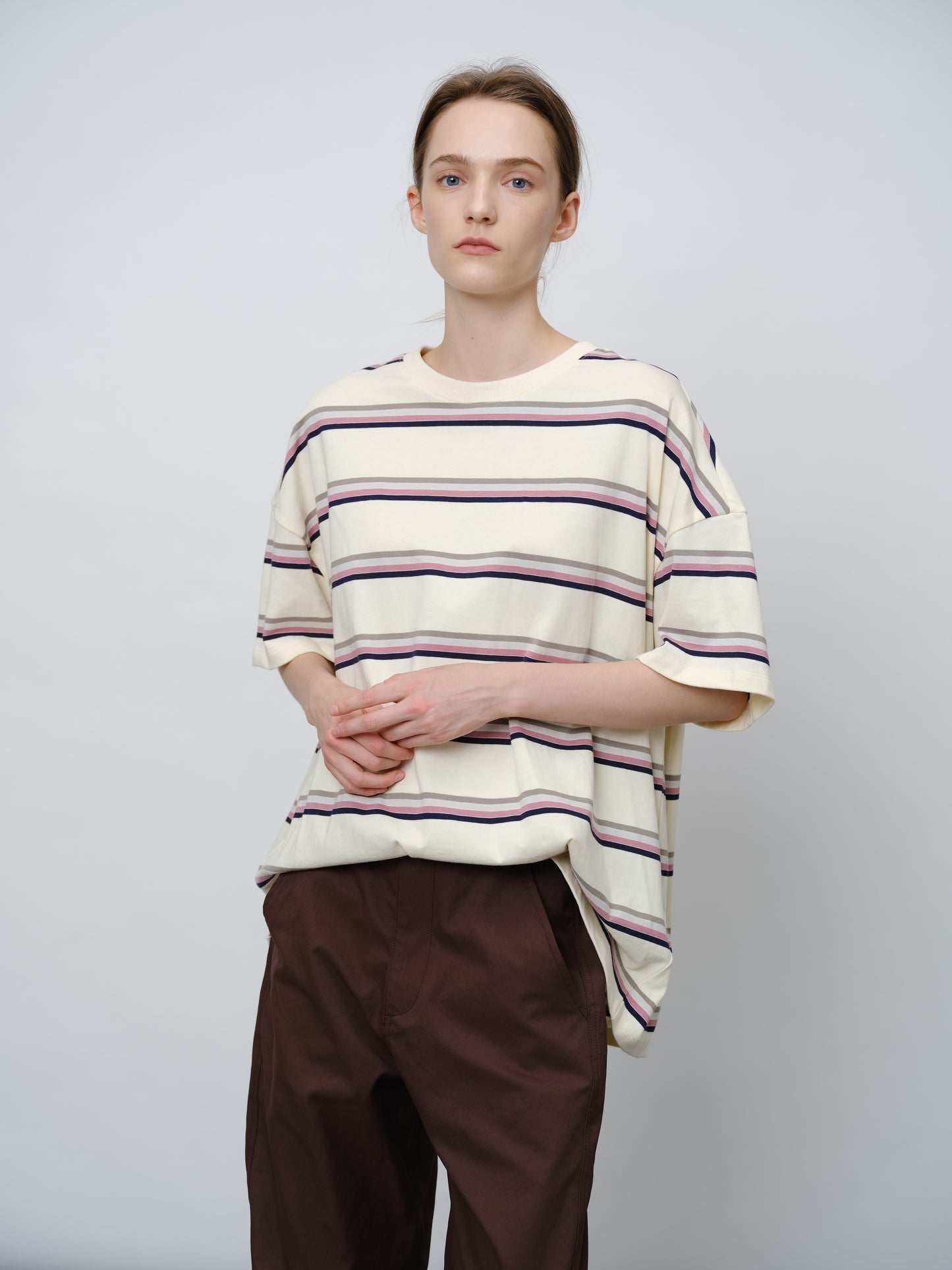 Striped Colorblock T-Shirt