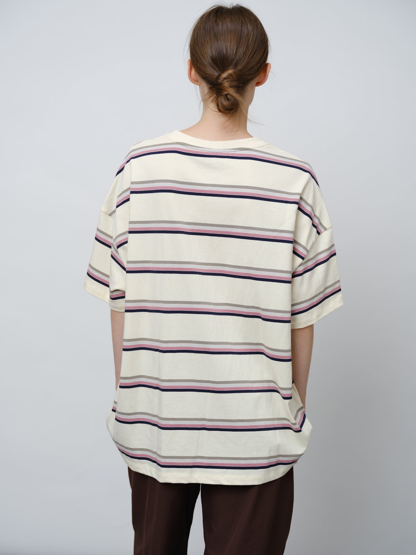 Striped Colorblock T-Shirt