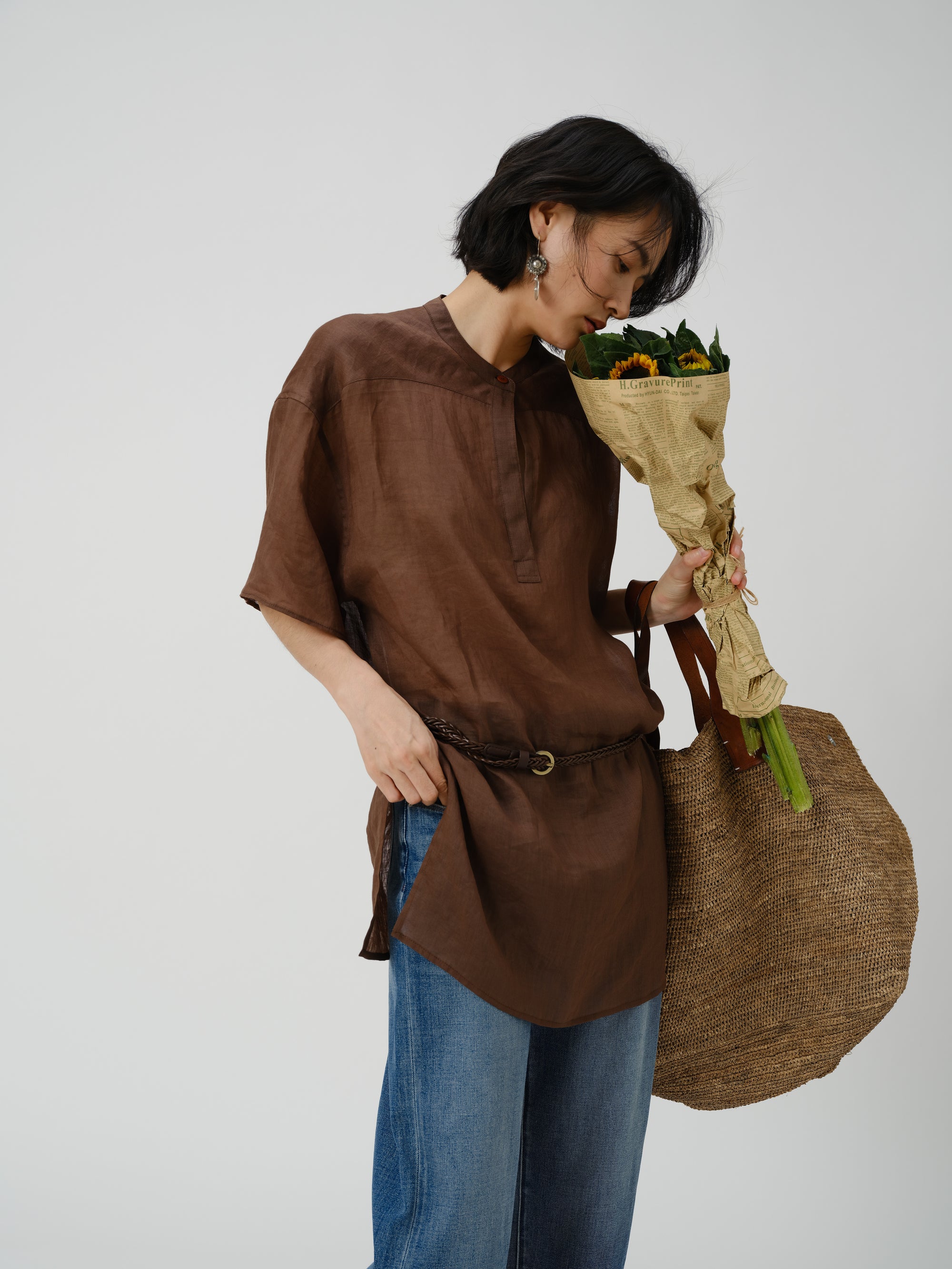 Natural Breeze Ramie Shirt