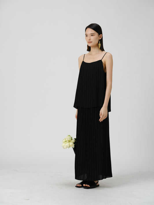 Flowy Pleated Skirt