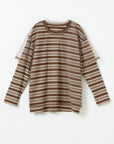 Striped Layered Sweater