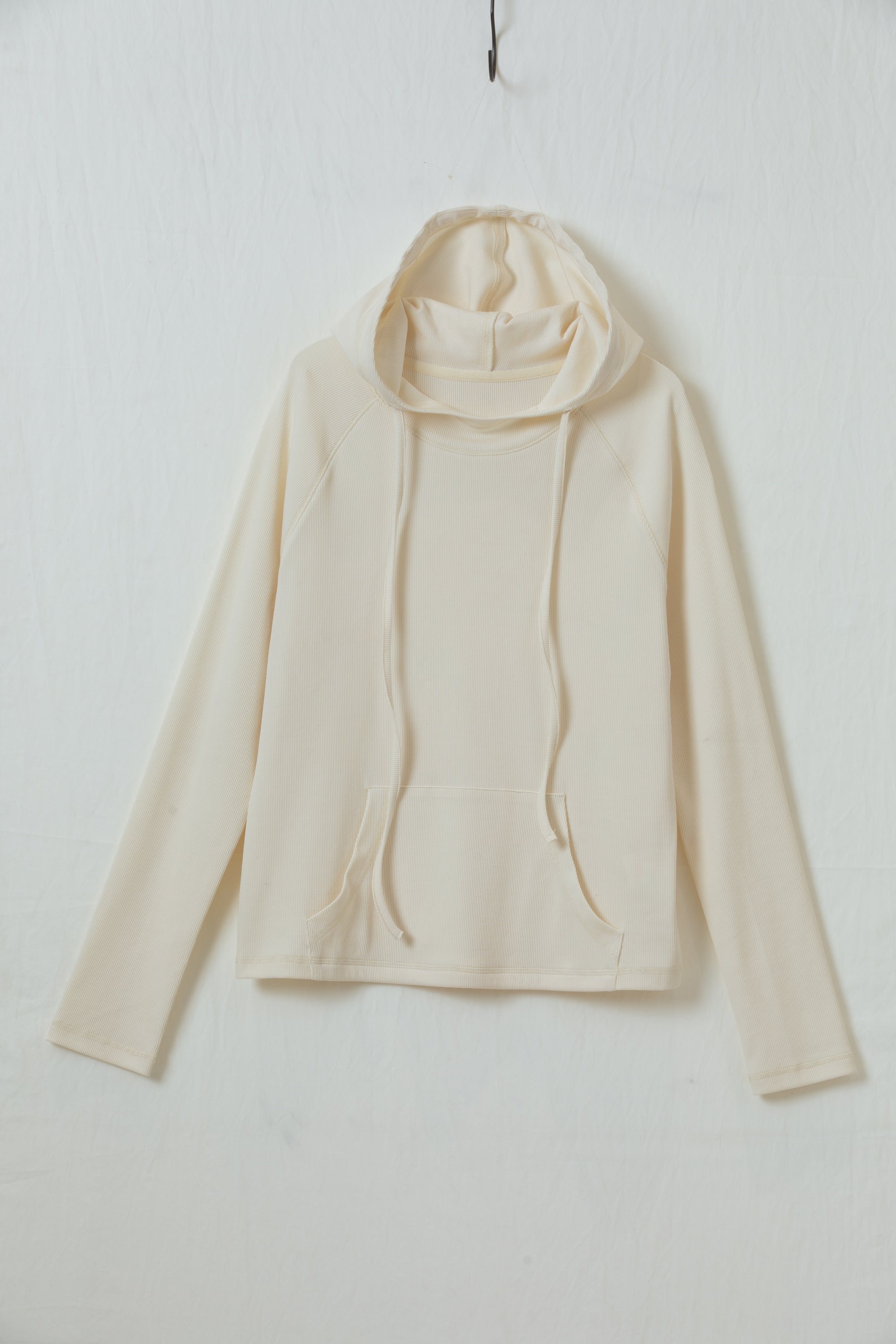 SoftEdge Ribbed Hoodie