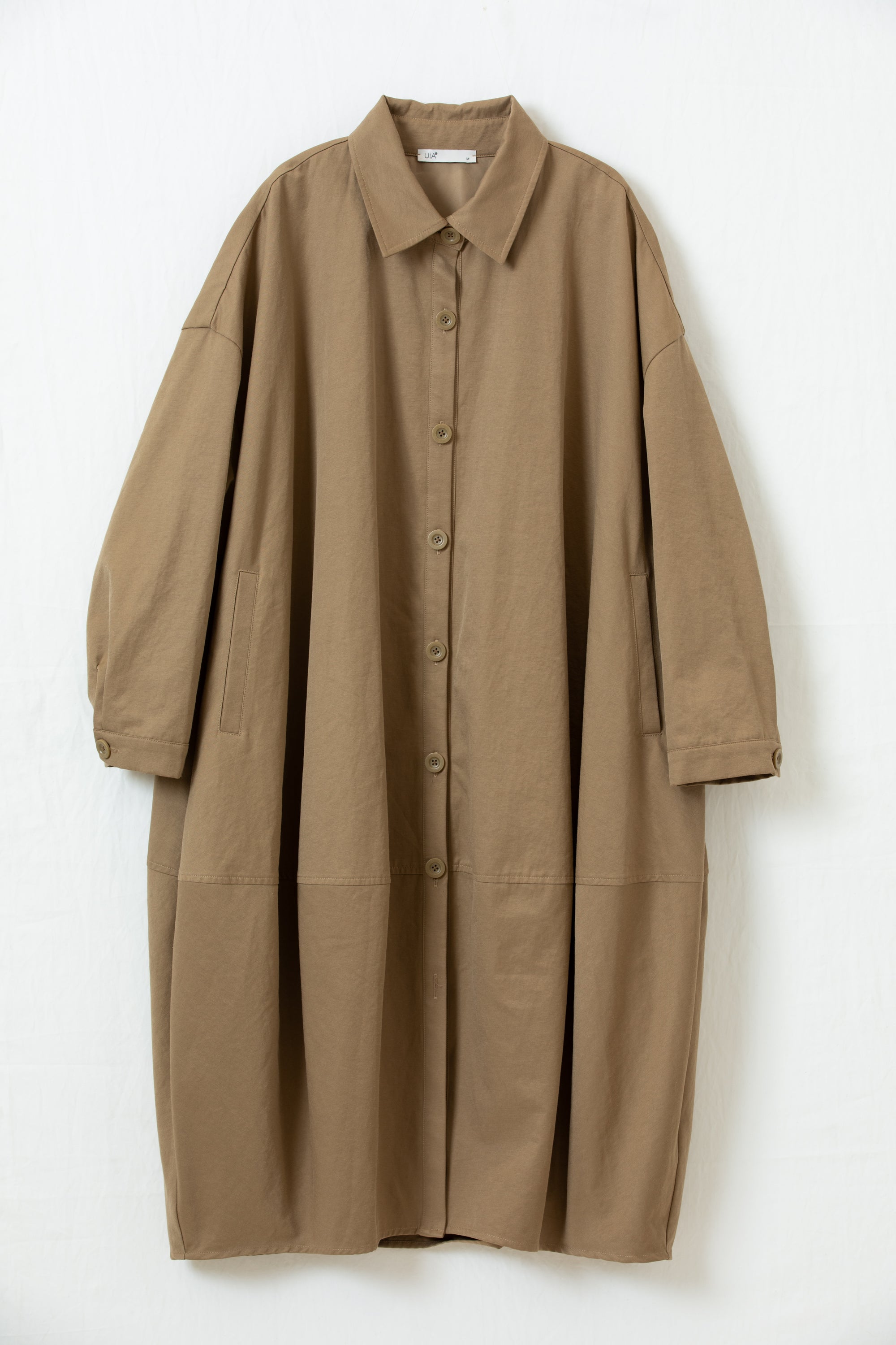 EleganceDrape Trench Coat