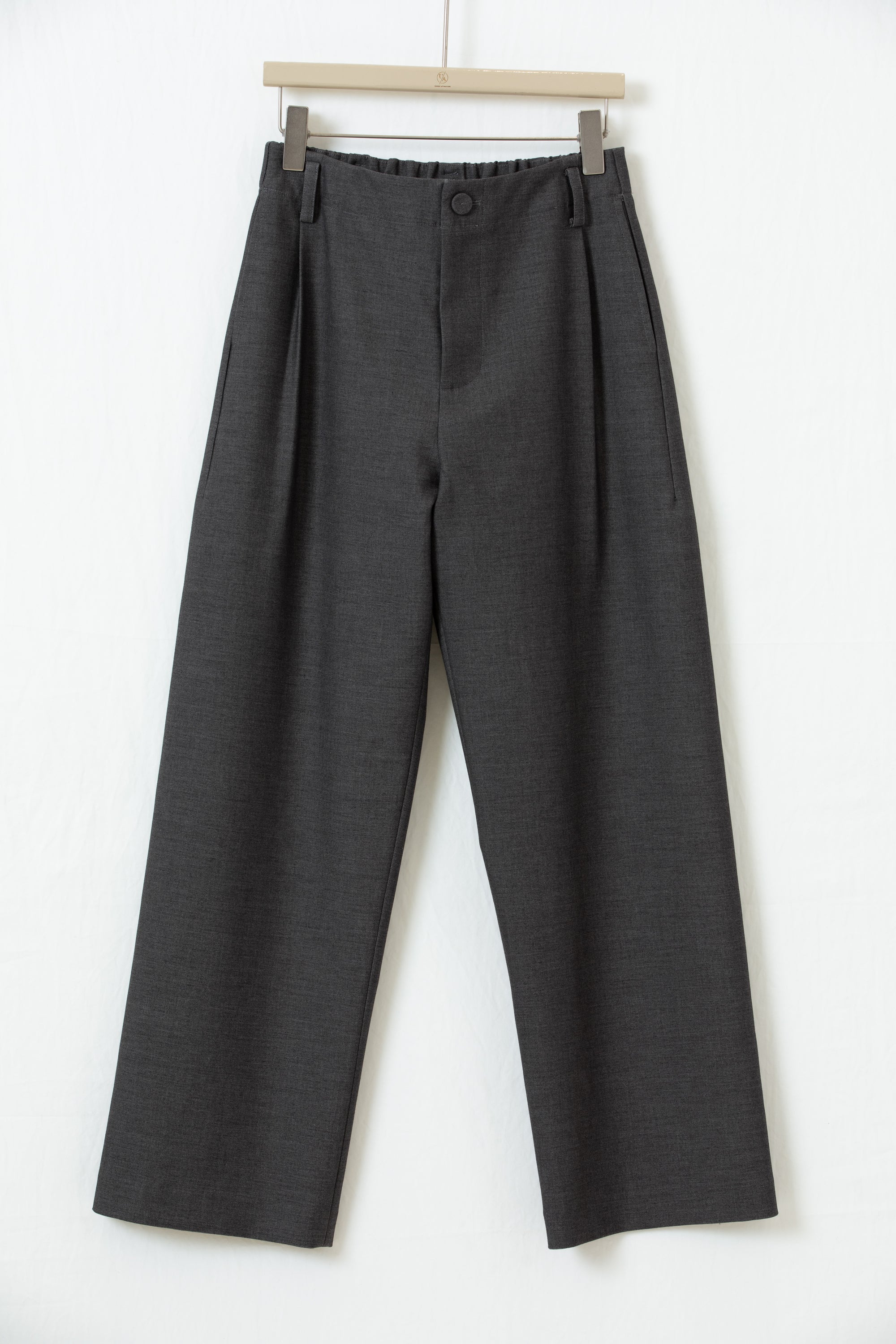 Luxe Wool Straight Pants