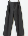 Luxe Wool Straight Pants