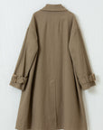 Twill Flow Coat