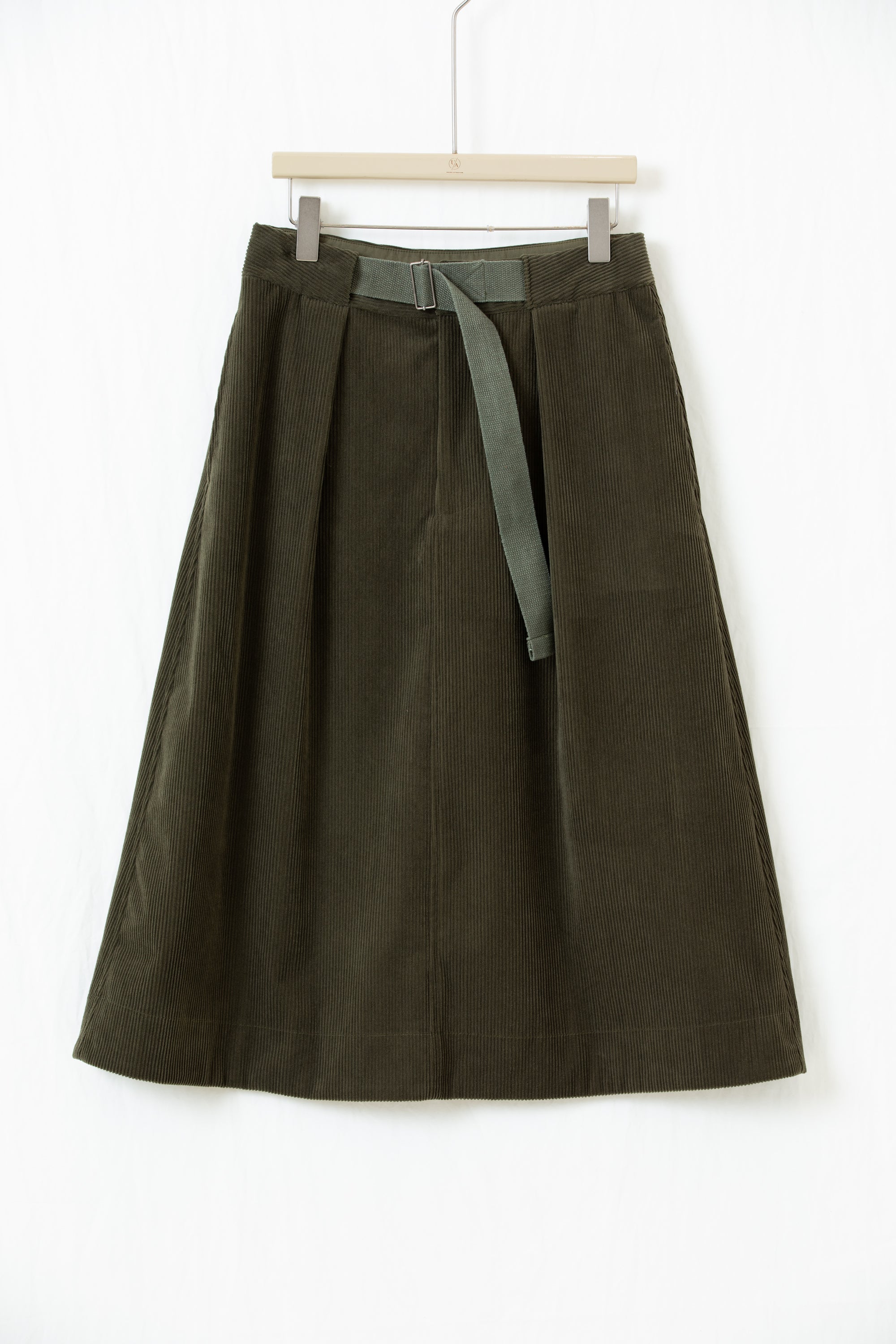 Corduroy A-Line Skirt