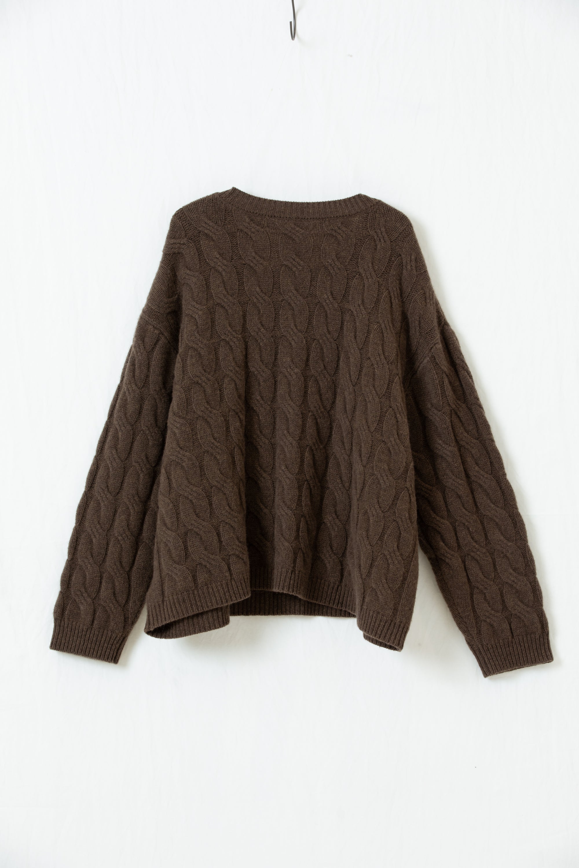 Merino Cable Knit Sweater