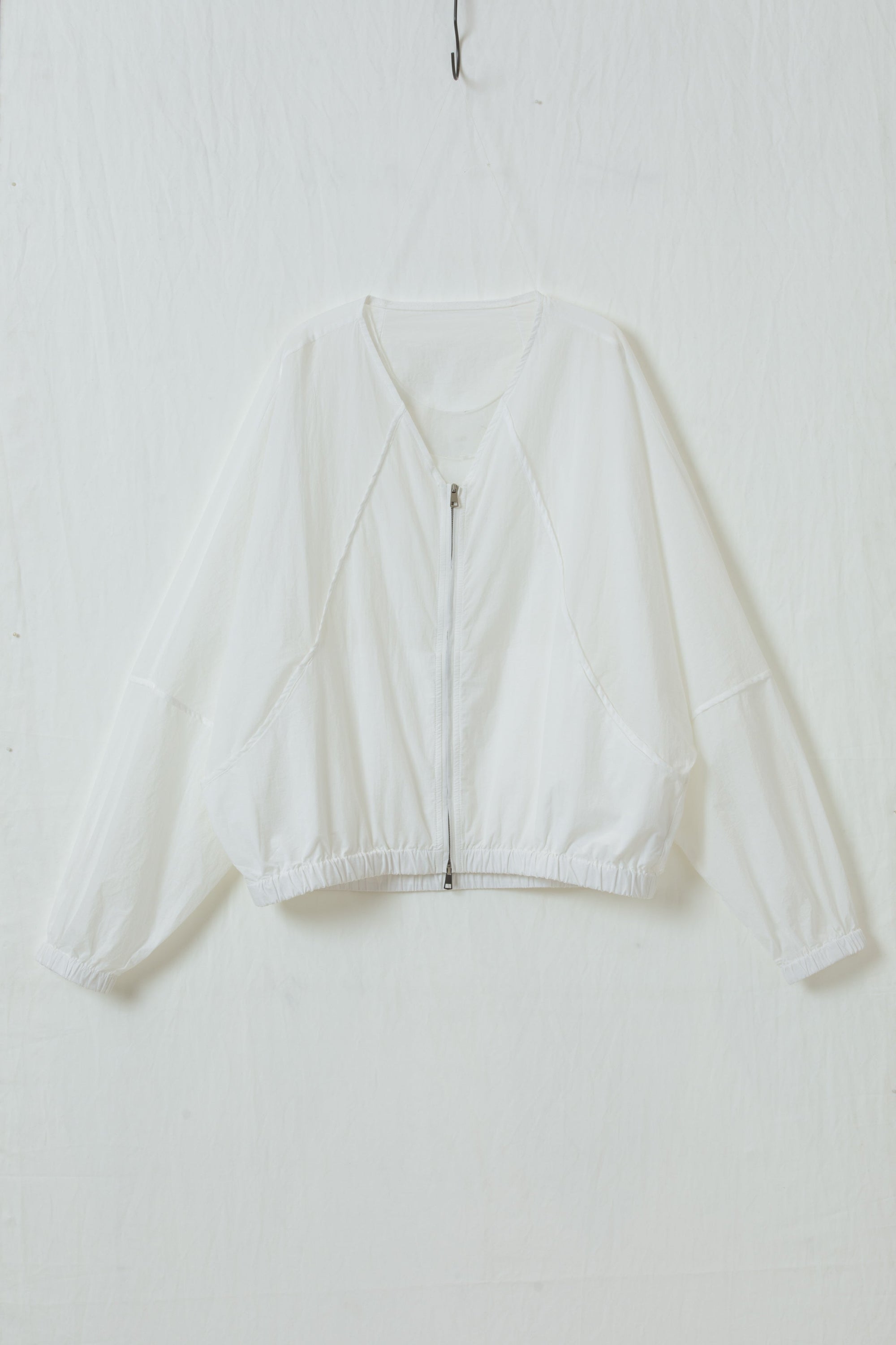 Dual-Zip Draped Jacket