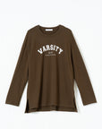 Varsity Logo Knit Sweater