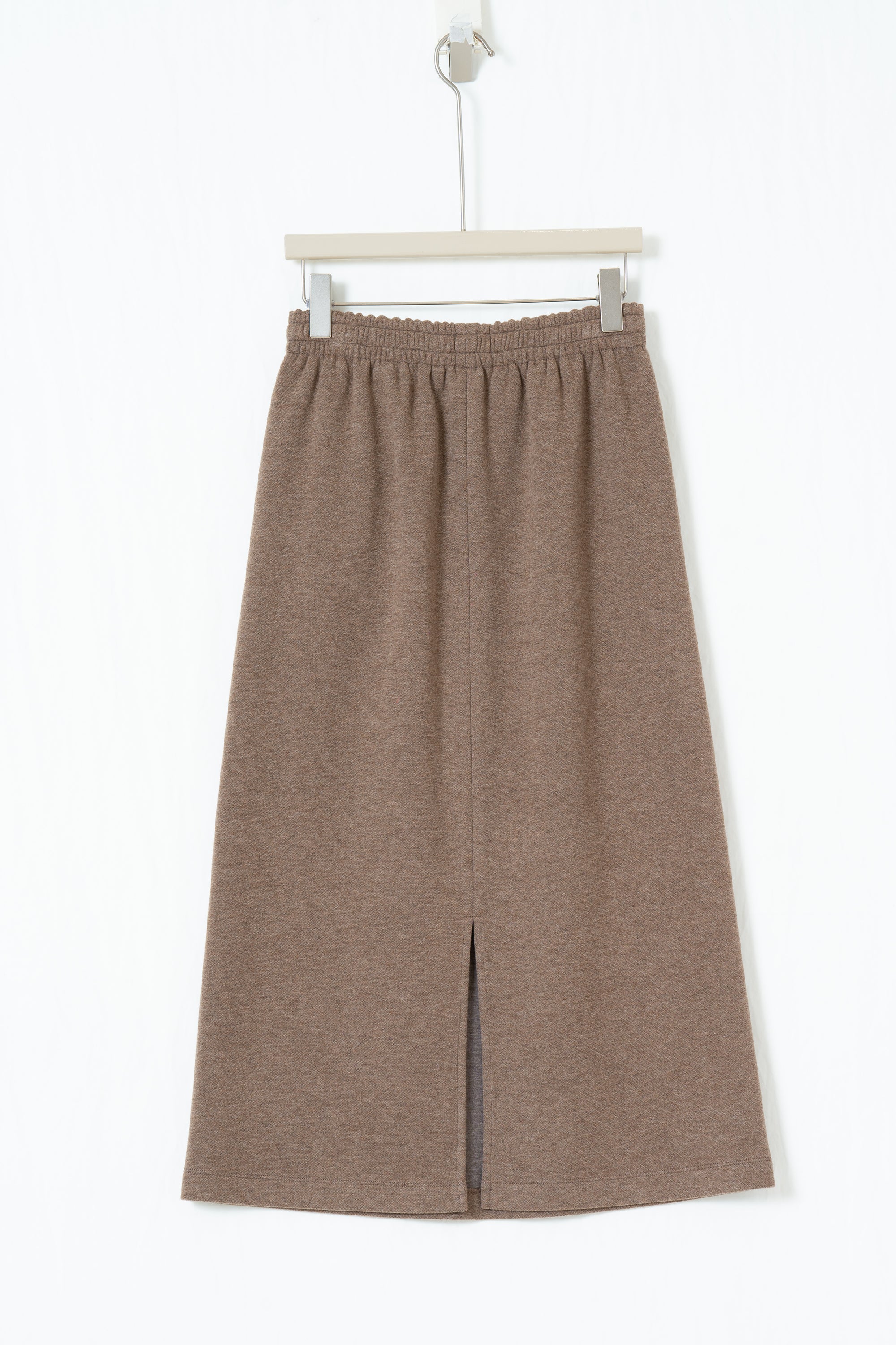 Relaxed Knit A-Line Skirt