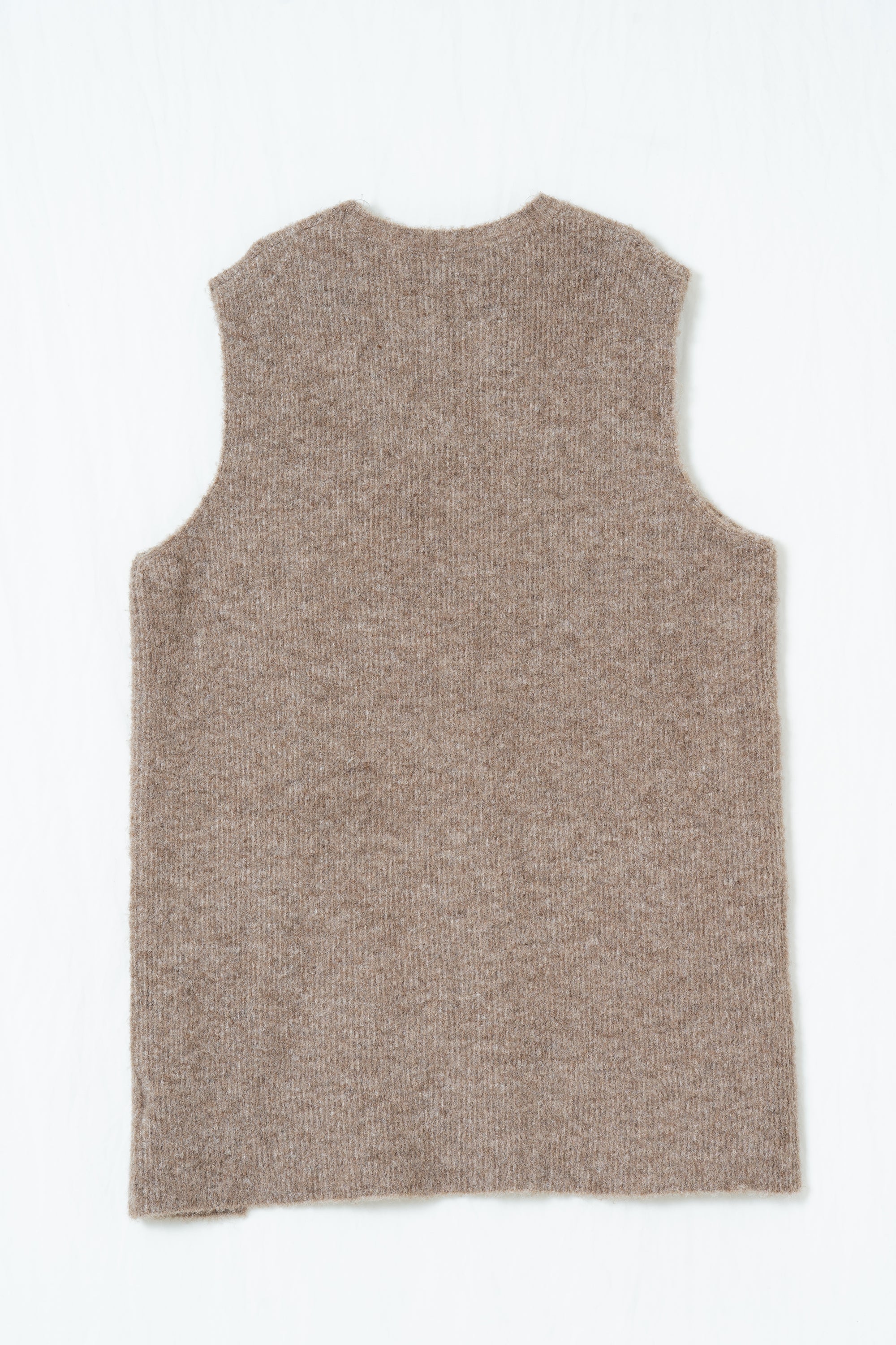 Relaxed Wool Knit Vest