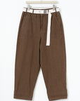 Tapered Low-Crotch Pants