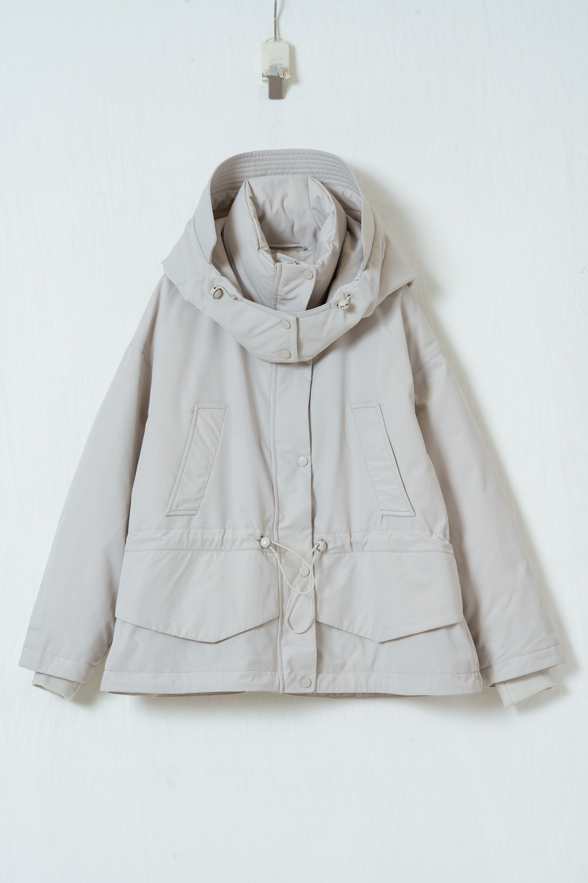 Urban Utility Quilted Hooded Jacket
