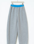 Contrast Waist Relaxed Sweatpants