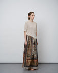 Summer Blossom Midi Skirt
