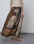 Summer Blossom Midi Skirt