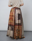 Summer Blossom Midi Skirt