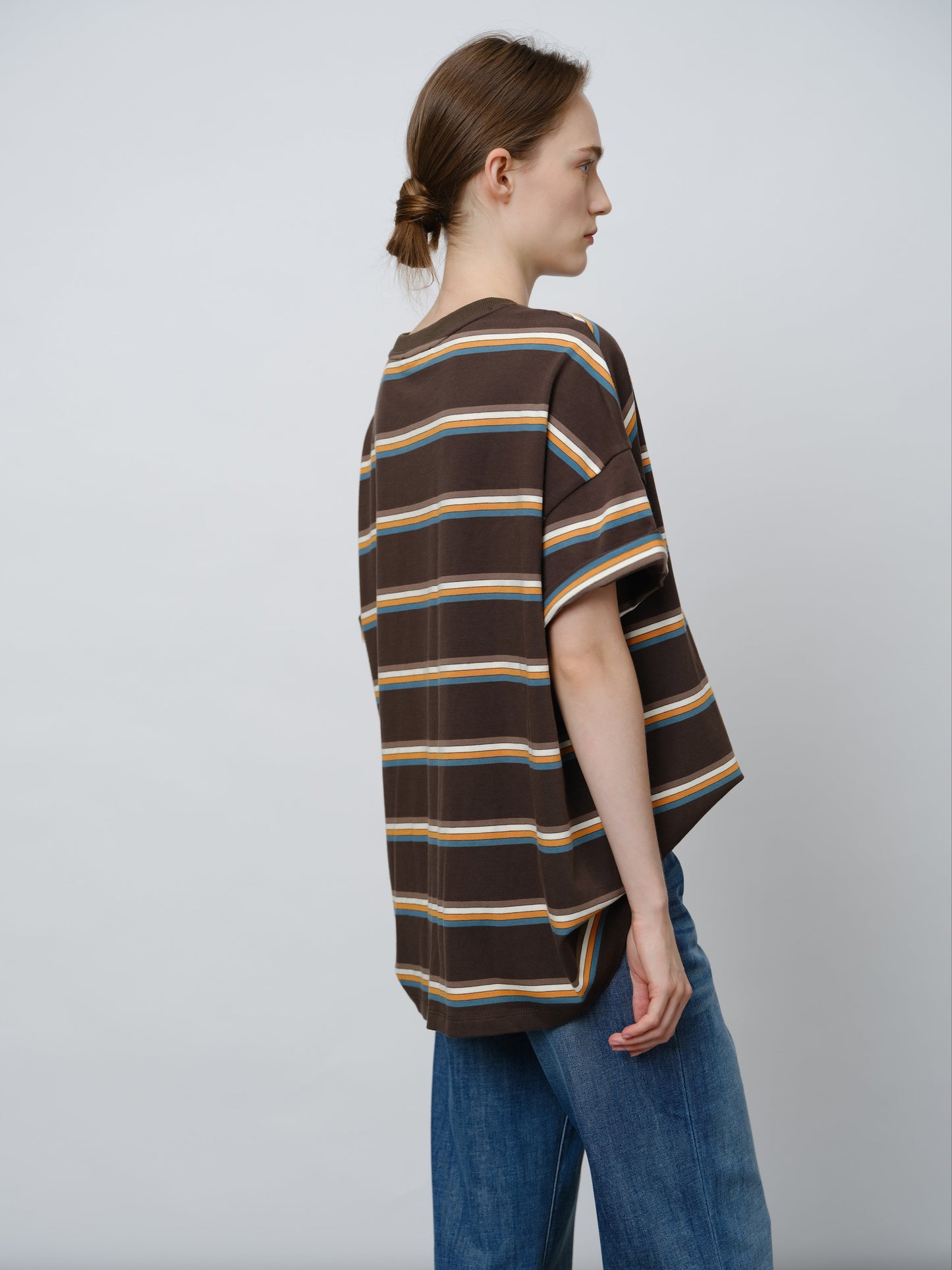 Striped Colorblock T-Shirt