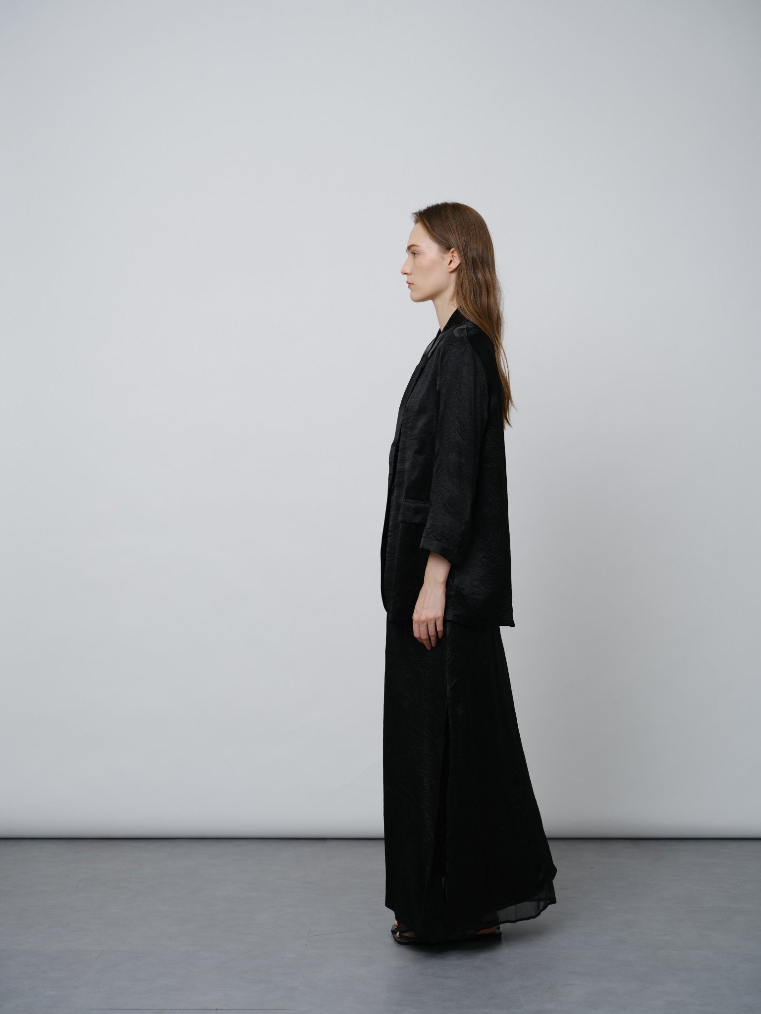 Acetate Midi Skirt - UNIQUE ATTRACTION