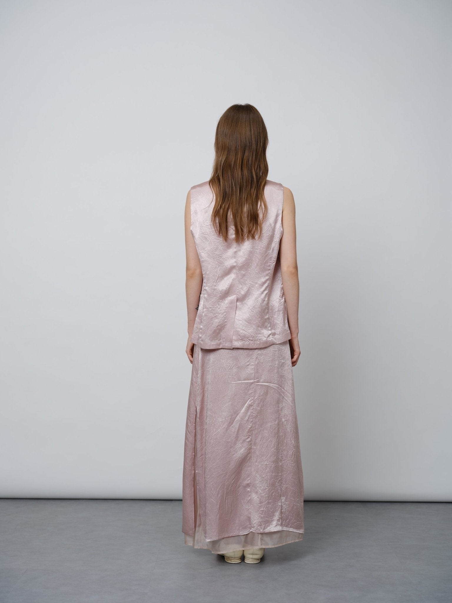 Acetate Midi Skirt - UNIQUE ATTRACTION
