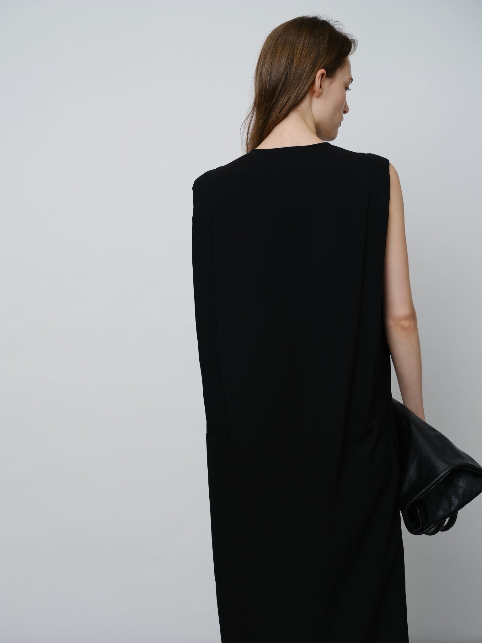 Acetate V - Neck Dress - UNIQUE ATTRACTION
