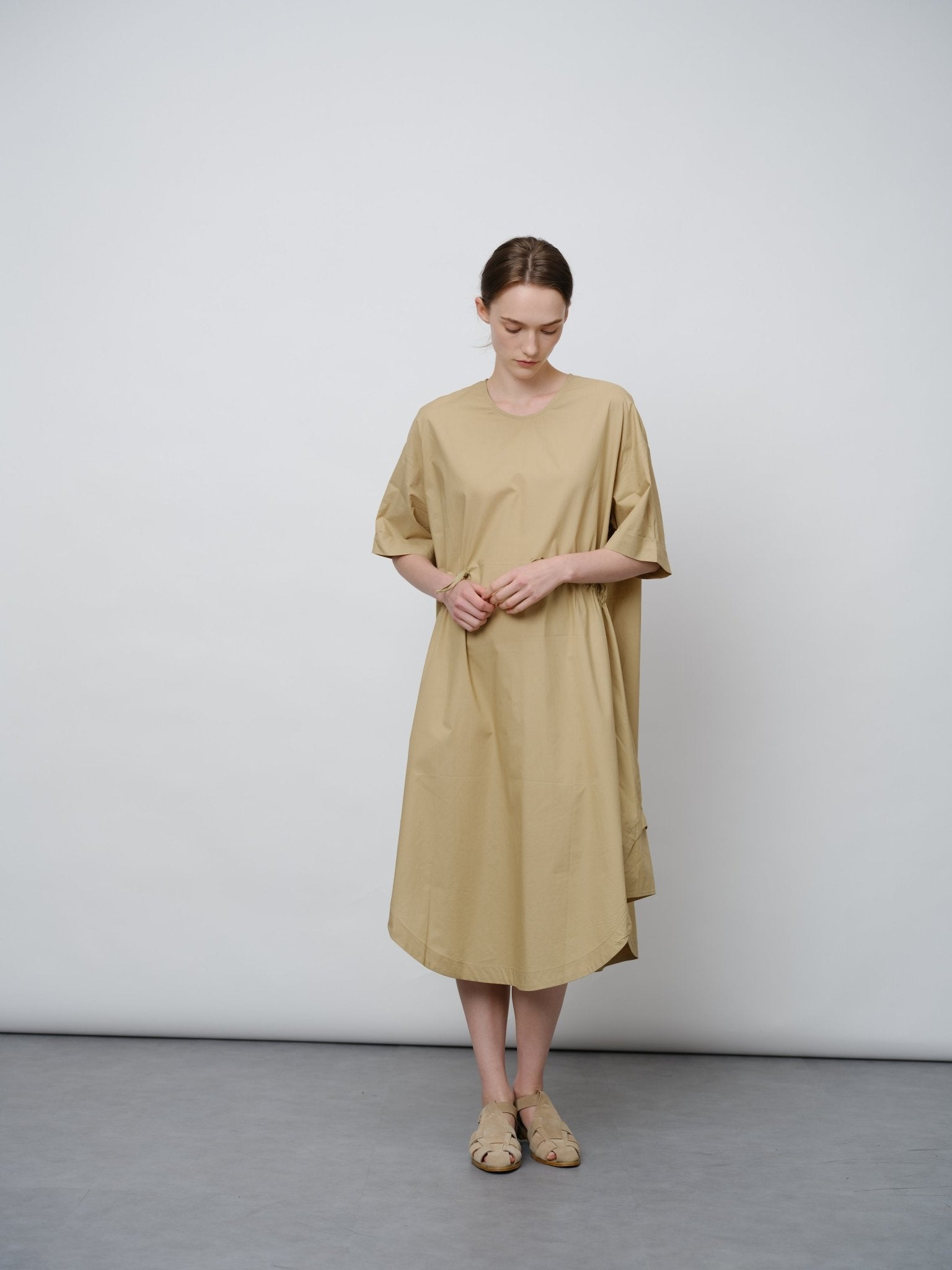 Adjustable Waist H - Line Dress - UNIQUE ATTRACTION