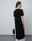 Asymmetric Slash - Hem Tee - UNIQUE ATTRACTION