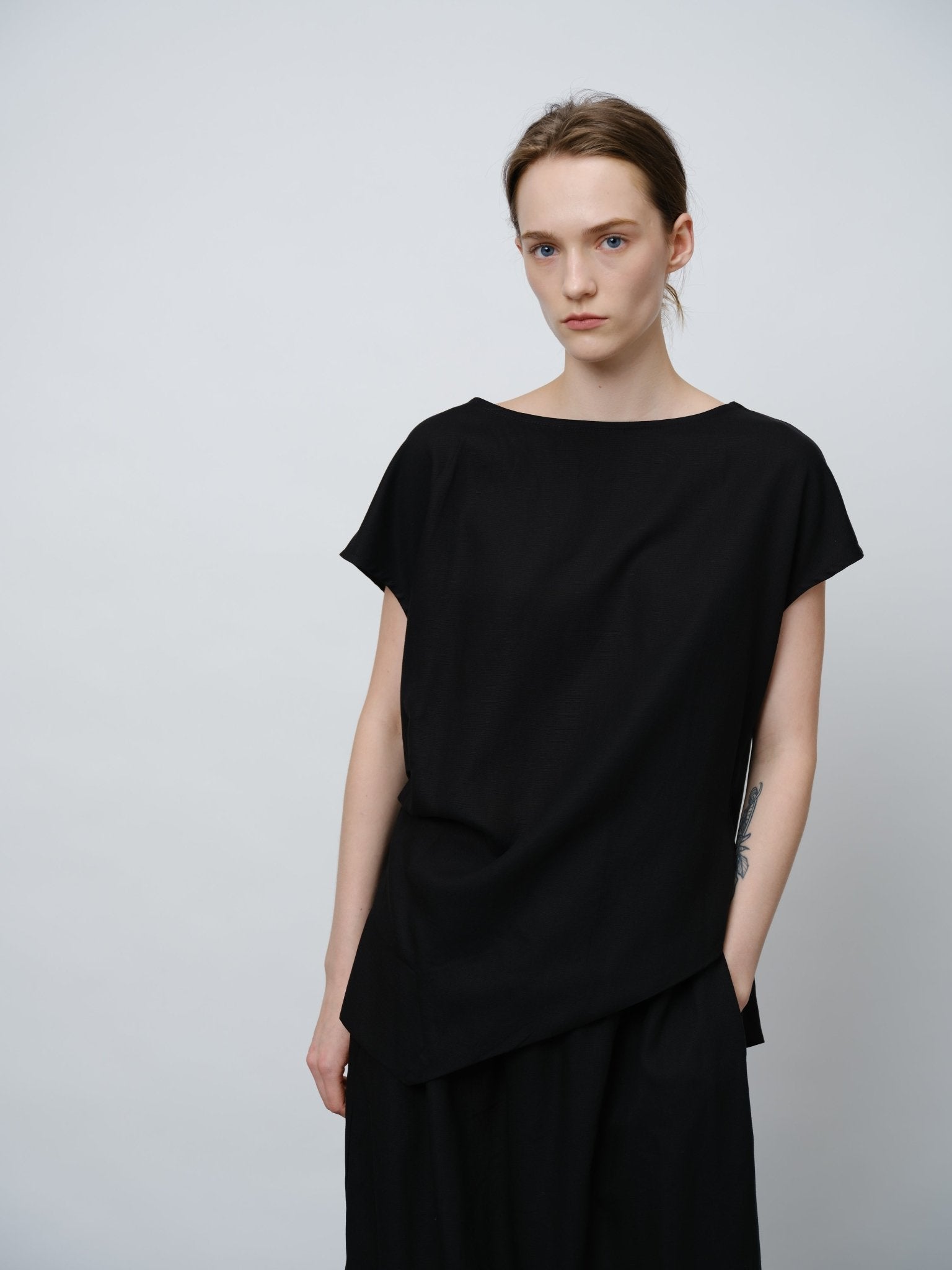 Asymmetric Summer Blouse - UNIQUE ATTRACTION