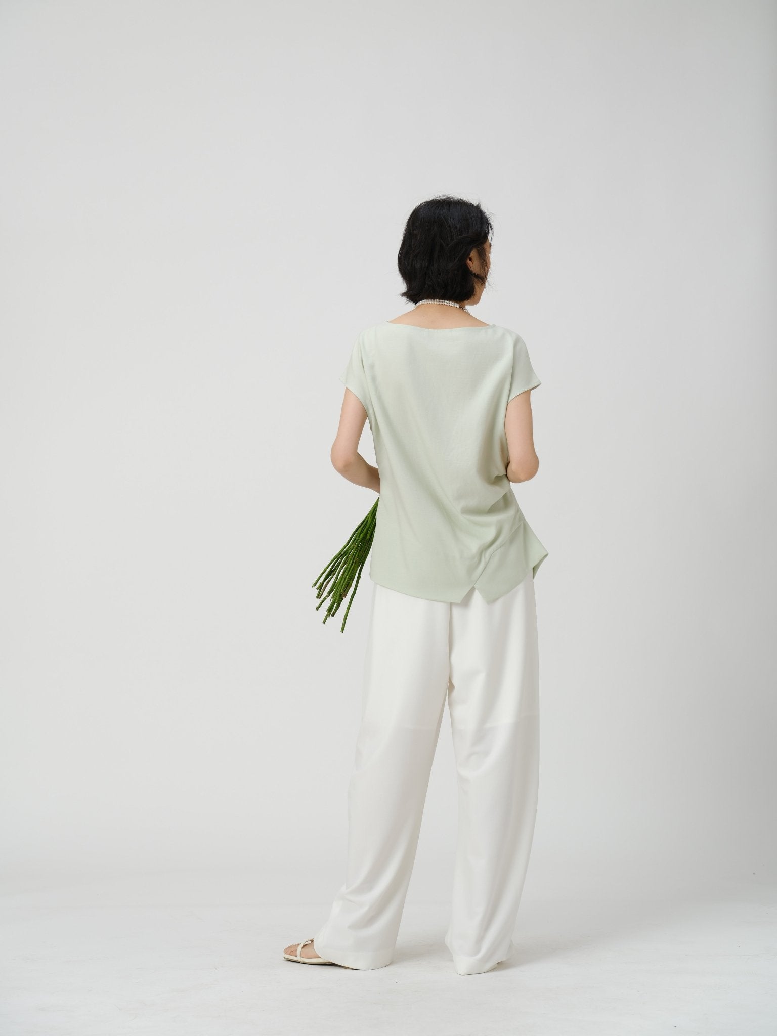 Asymmetric Summer Blouse - UNIQUE ATTRACTION