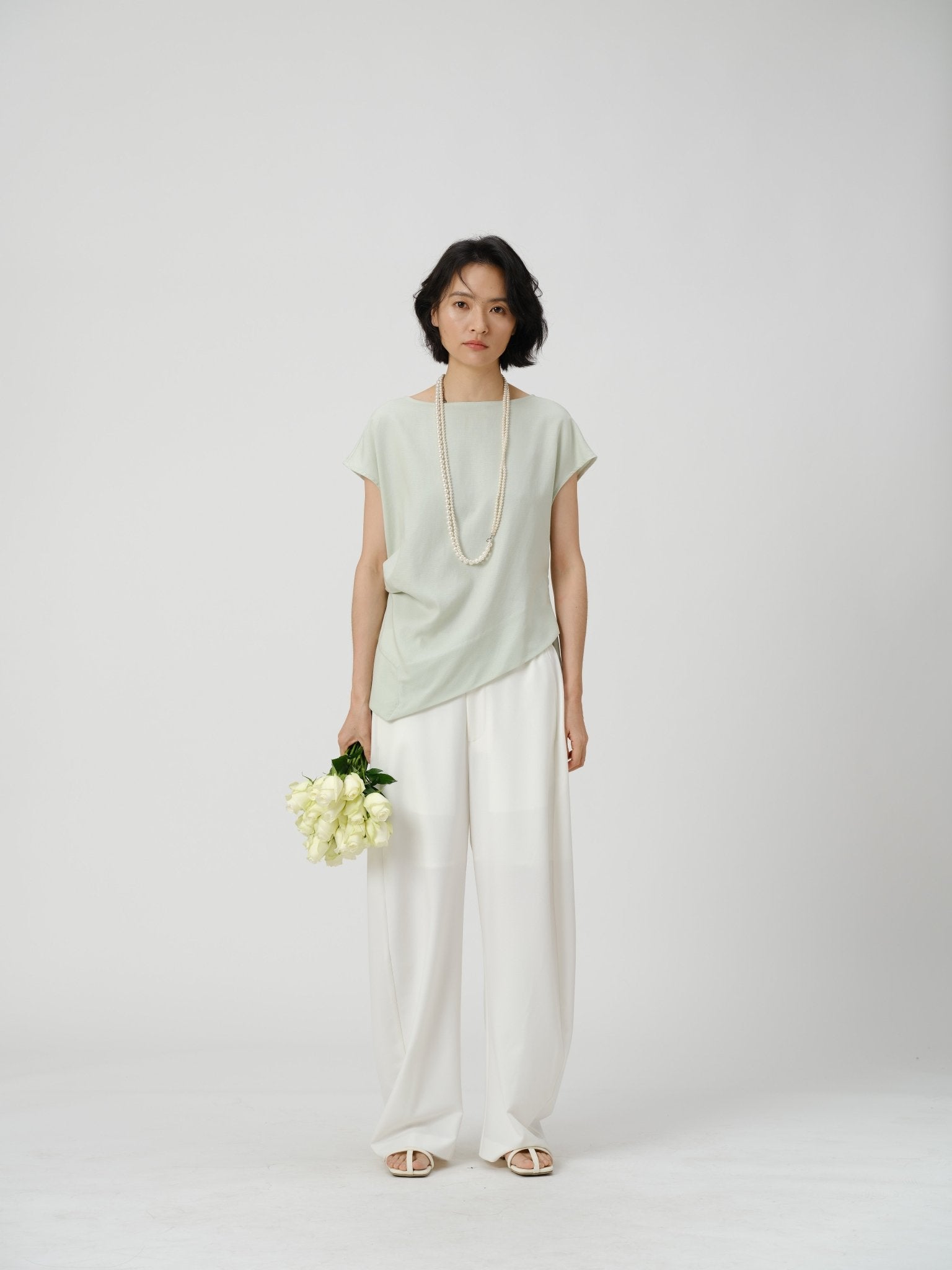 Asymmetric Summer Blouse - UNIQUE ATTRACTION