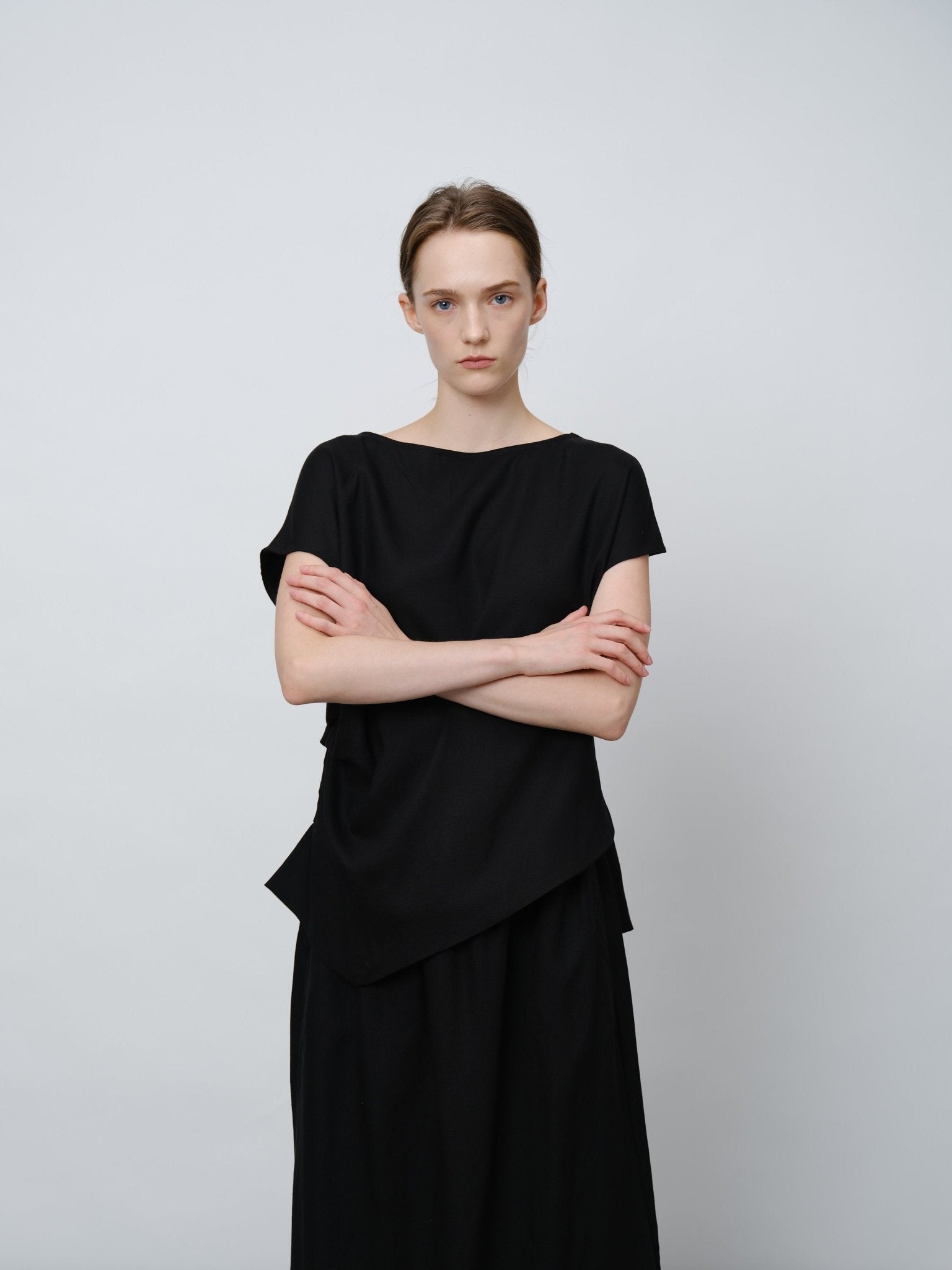 Asymmetric Summer Blouse - UNIQUE ATTRACTION