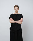 Asymmetric Summer Blouse - UNIQUE ATTRACTION