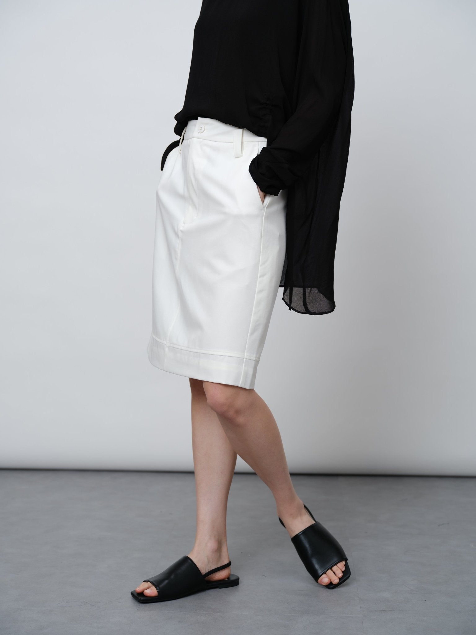 Classic Tencel - Wool Skirt - UNIQUE ATTRACTION