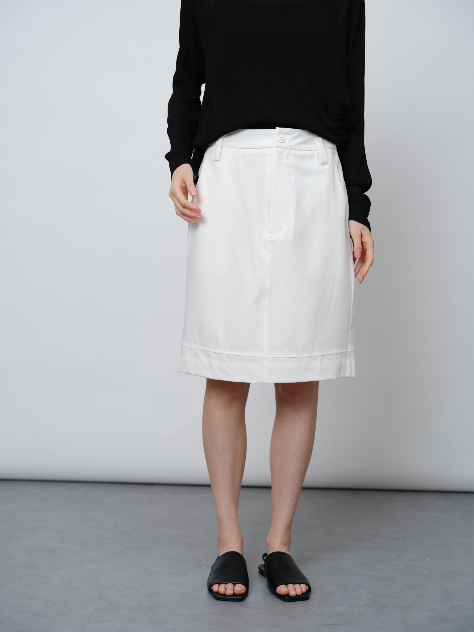 Classic Tencel - Wool Skirt - UNIQUE ATTRACTION