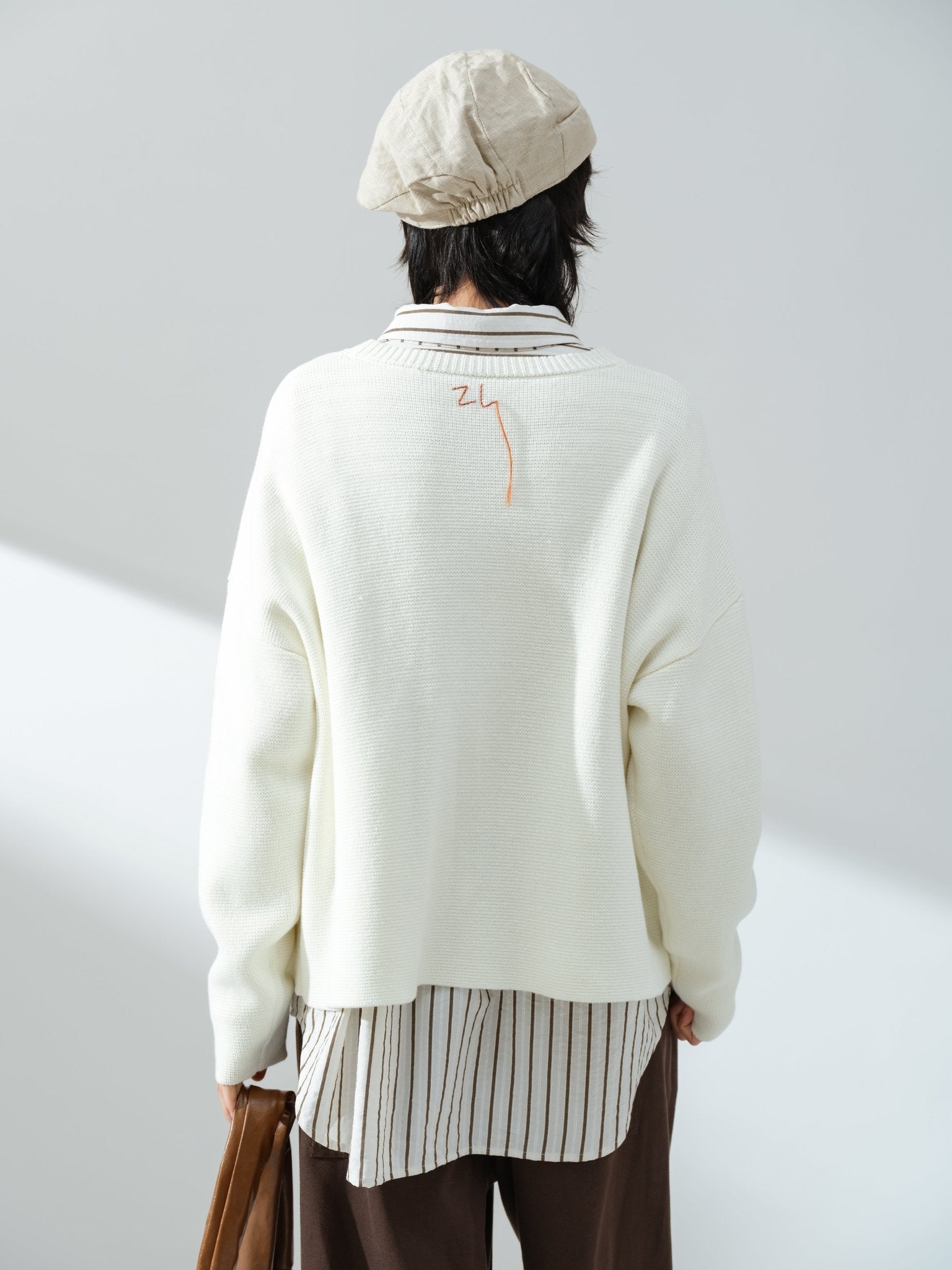 Cropped Knit Sweater - UNIQUE ATTRACTION