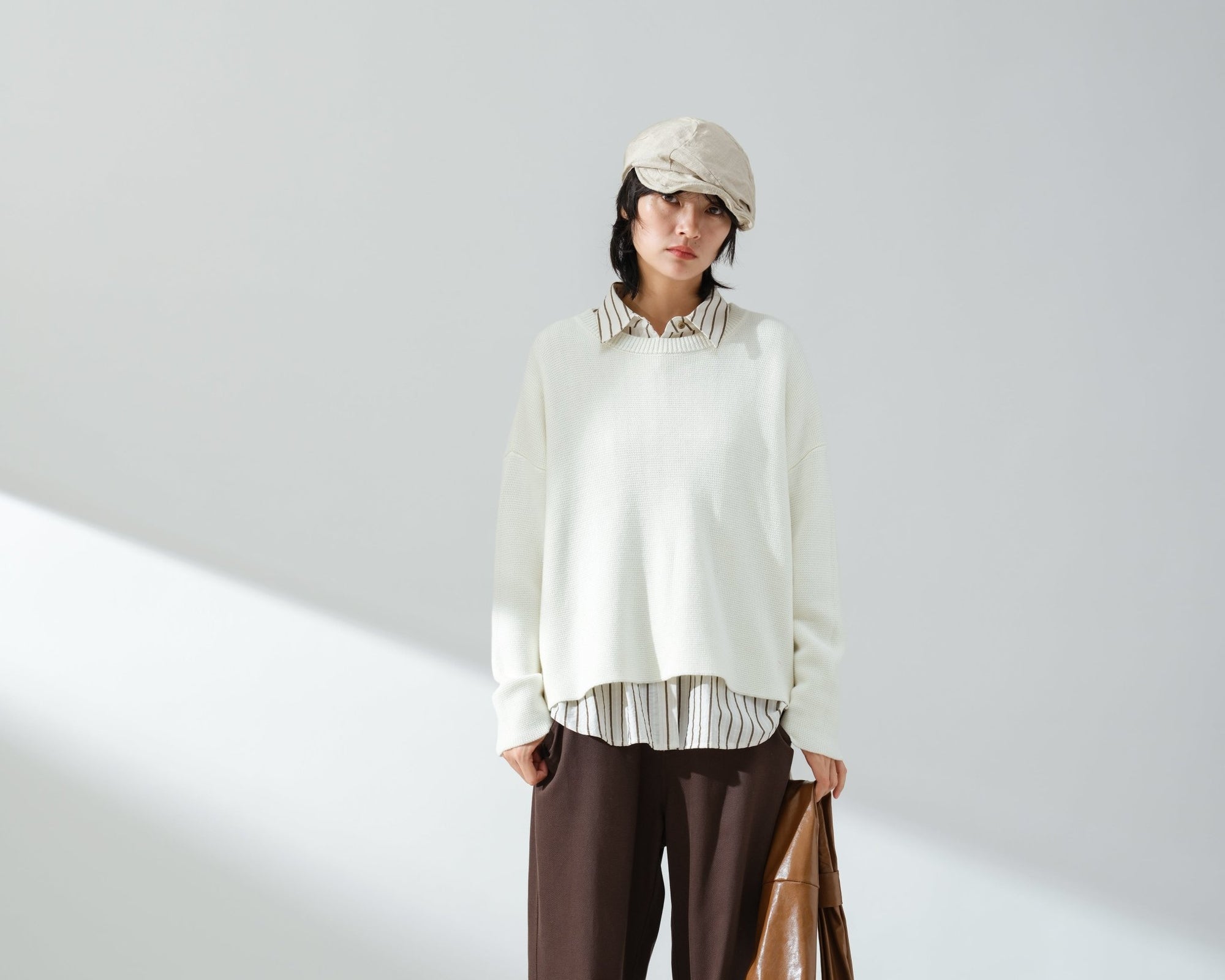 Cropped Knit Sweater - UNIQUE ATTRACTION
