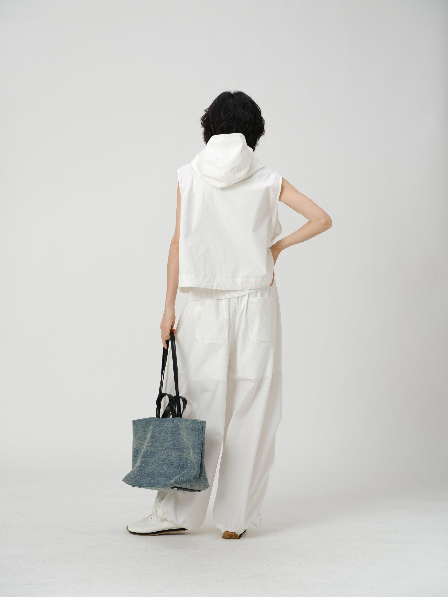 Cropped Utility Vest - UNIQUE ATTRACTION