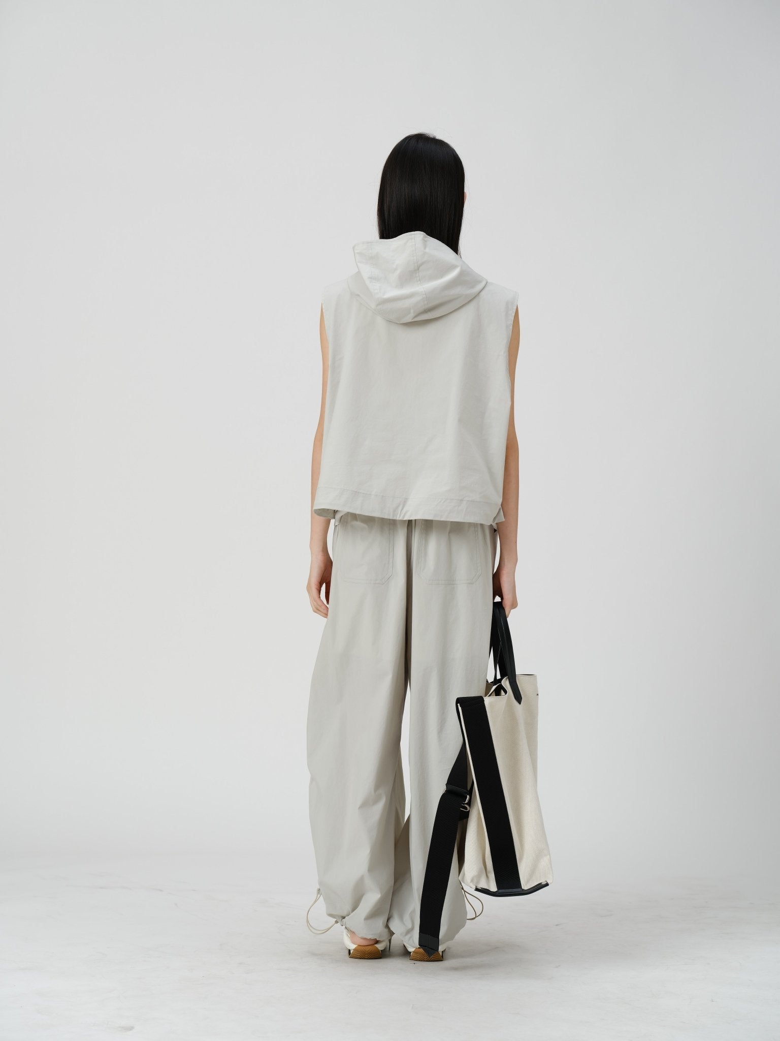 Cropped Utility Vest - UNIQUE ATTRACTION