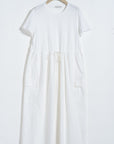 Casual Short-Sleeve Shift Dress