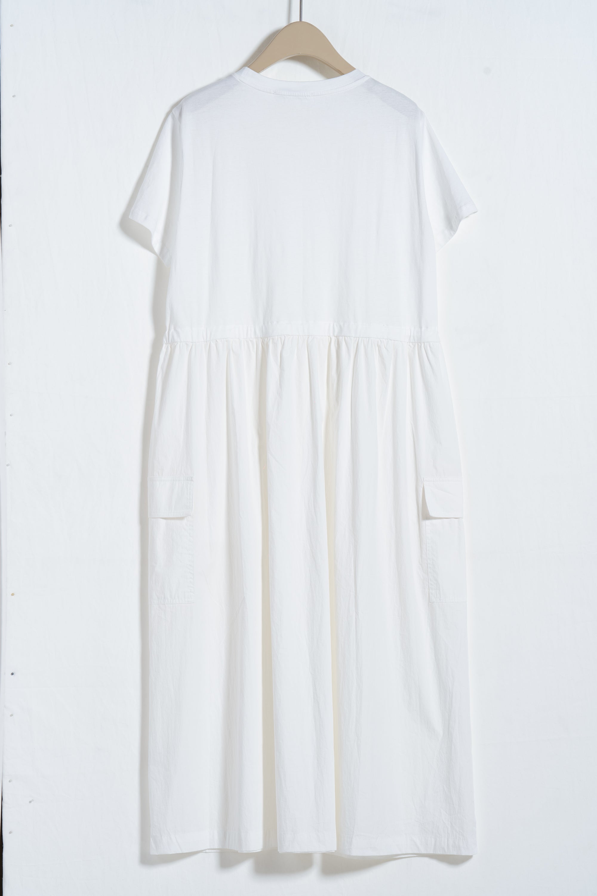 Casual Short-Sleeve Shift Dress