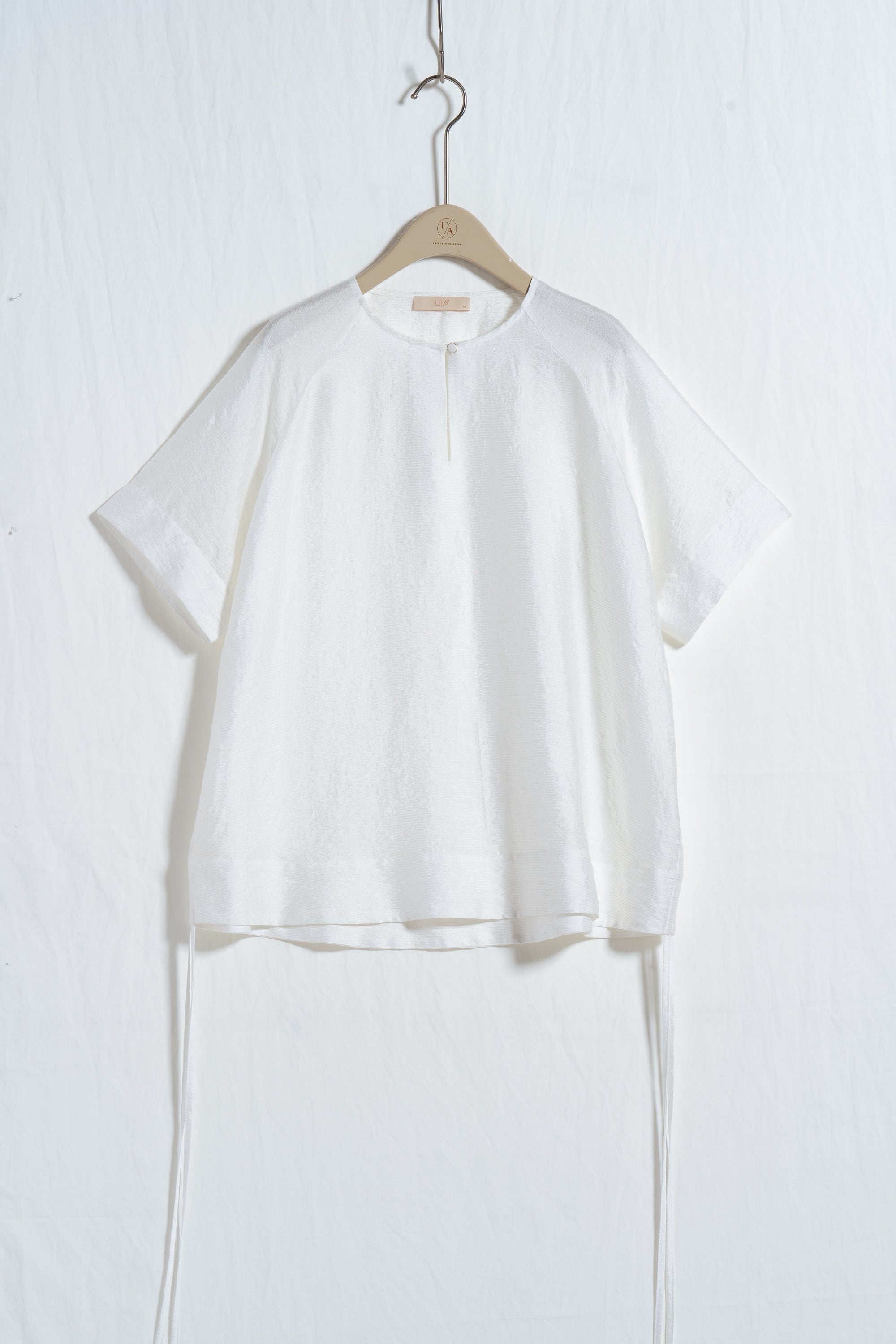 Jacquard Shine Relaxed Shirt