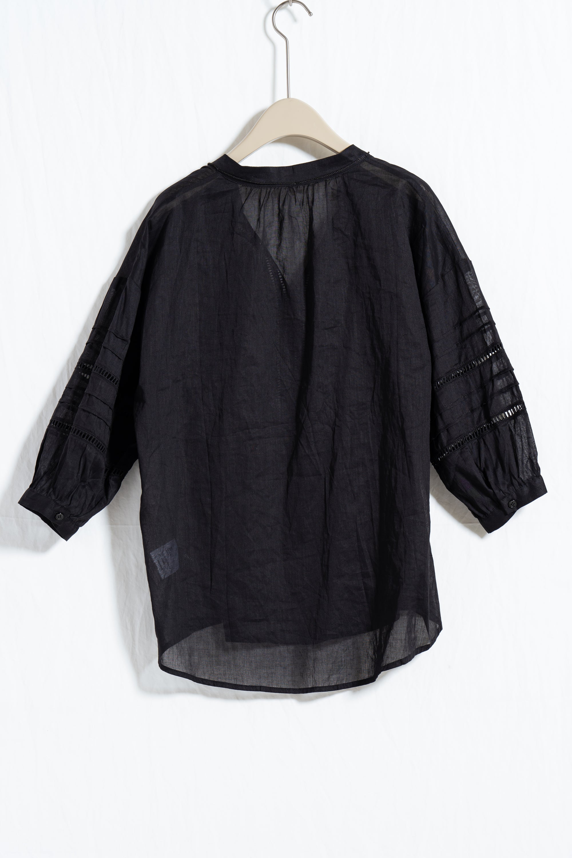 Boho Lace Linen Blouse