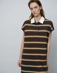 Double - Yarn Stripe Dress - UNIQUE ATTRACTION