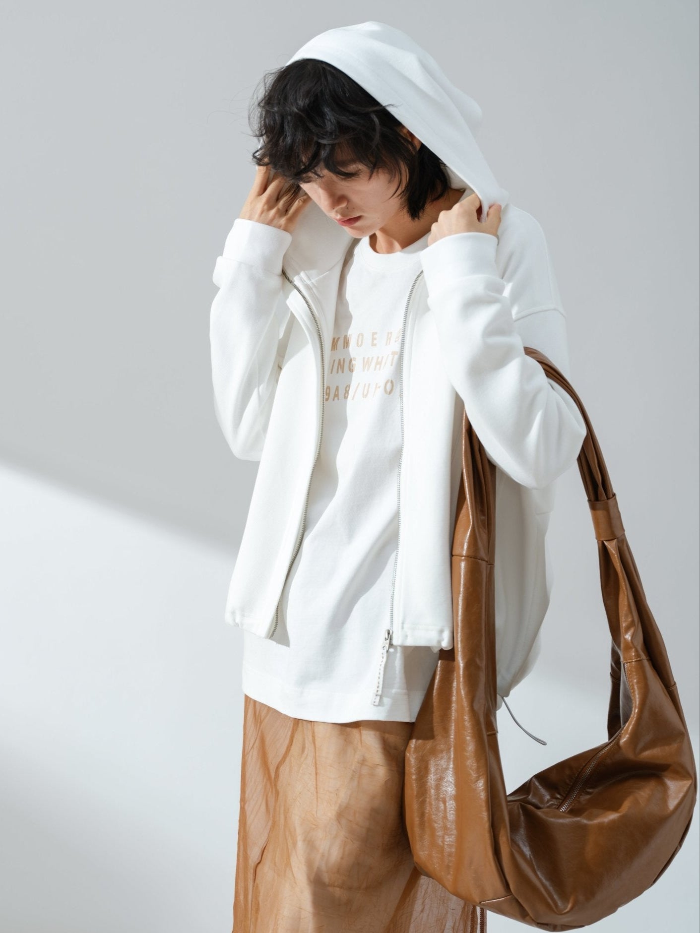 Draped Collar Coat - UNIQUE ATTRACTION