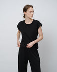Fluttering Short Sleeves Top - UNIQUE ATTRACTION