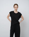 Fluttering Short Sleeves Top - UNIQUE ATTRACTION
