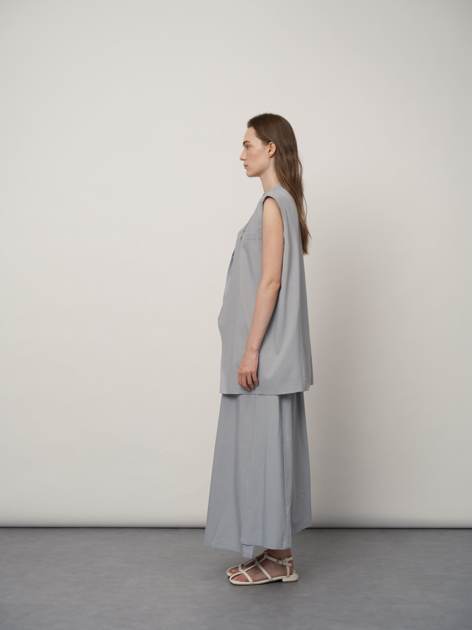 High - Waisted A - Line Skirt - UNIQUE ATTRACTION