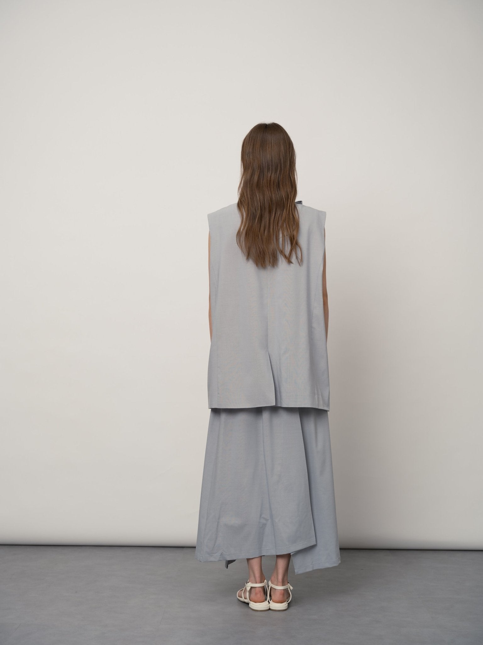 High - Waisted A - Line Skirt - UNIQUE ATTRACTION